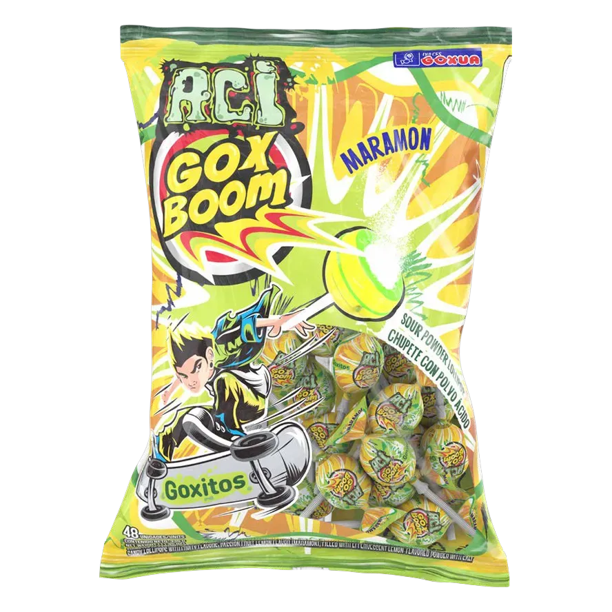 GOXUA Aci Gox Boom Goxitos Maramón 7 g lollipop