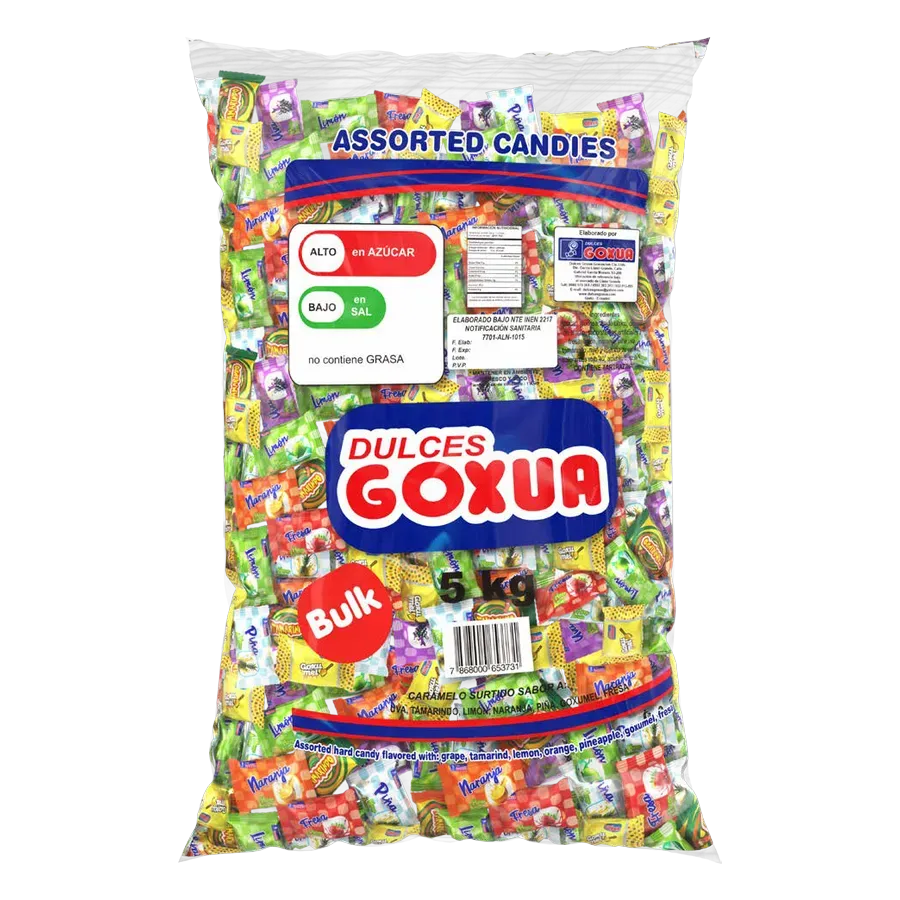 GOXUA Caramelo Surtido Bulk 5 kg candy