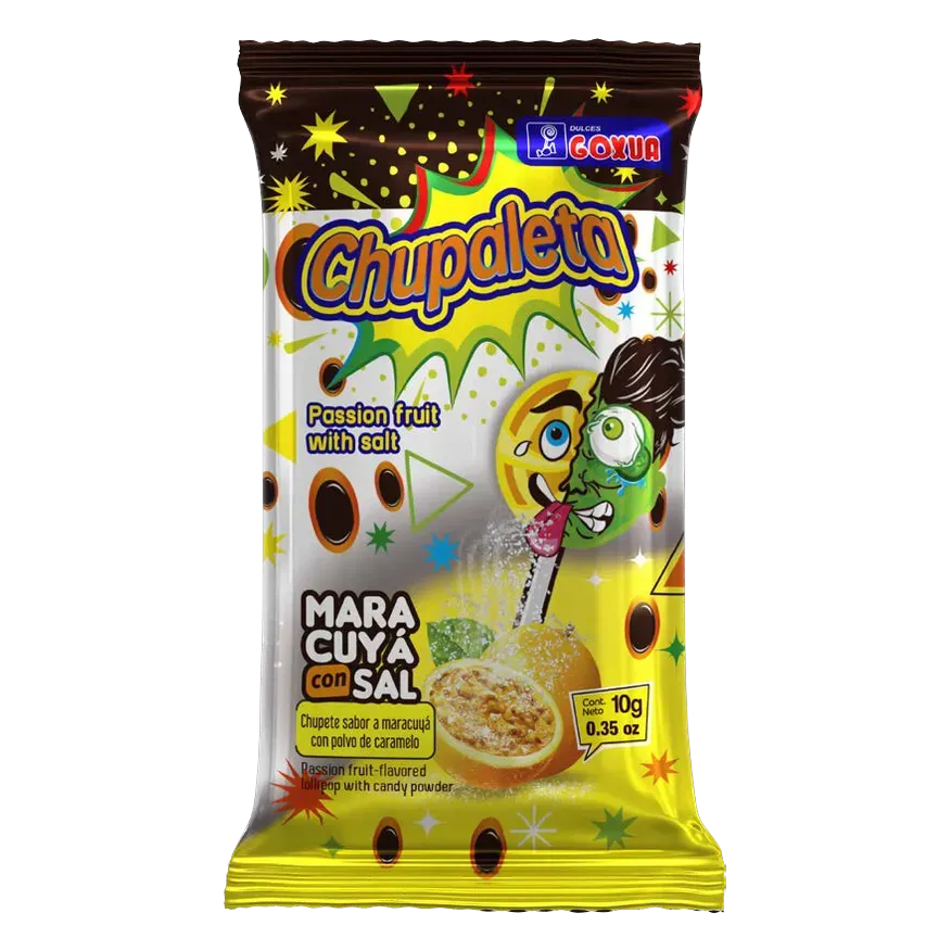 GOXUA Chupaleta Maracuyá con Sal lollipop