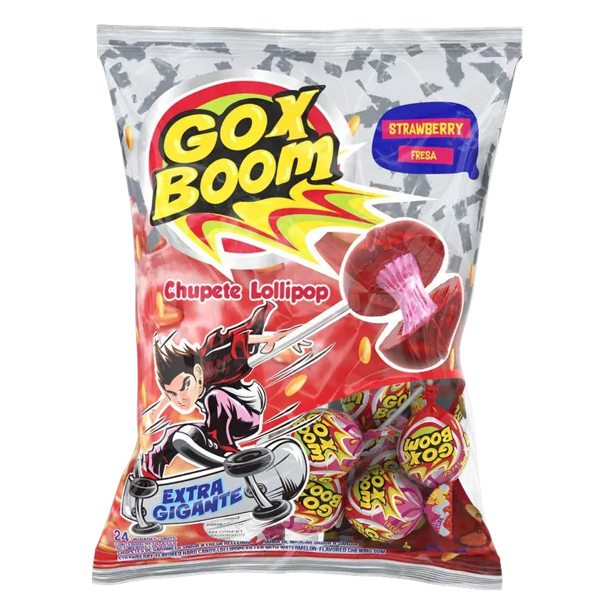 GOXUA Gox Boom Fresa 18 g lollipop