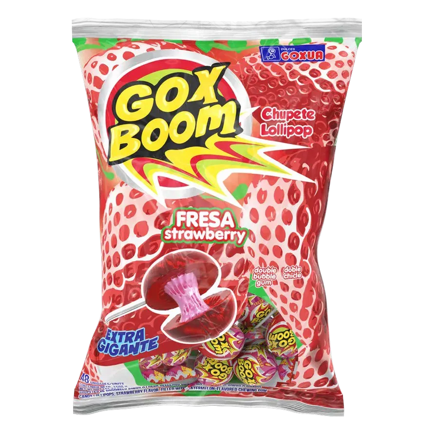GOXUA Gox Boom Fresa 25 g lollipop