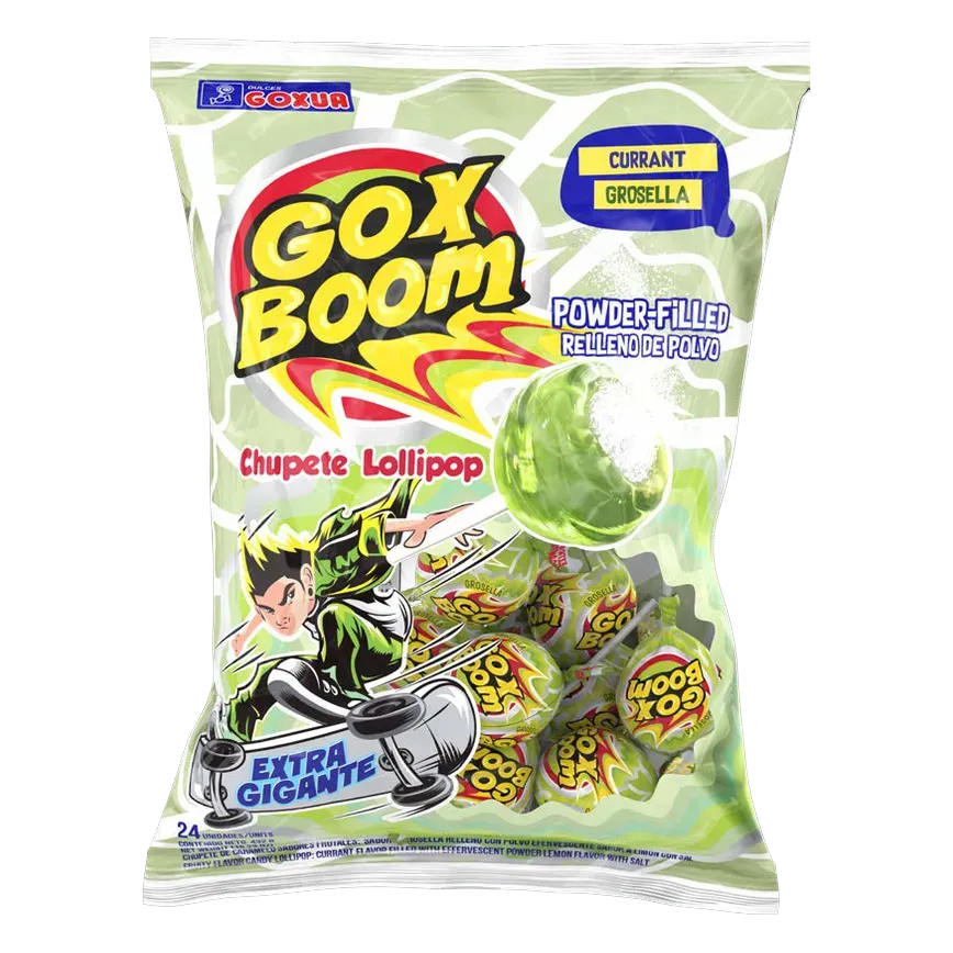 GOXUA Gox Boom Grosella 18 g lollipop