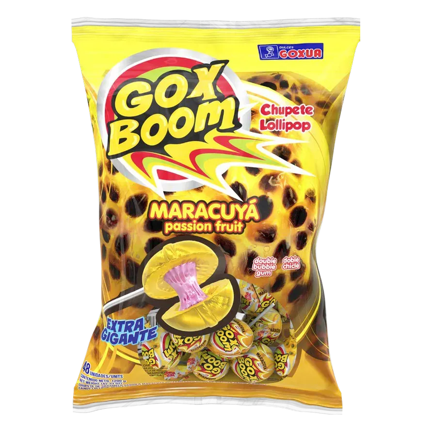 GOXUA Gox Boom Maracuyá 25 g lollipop
