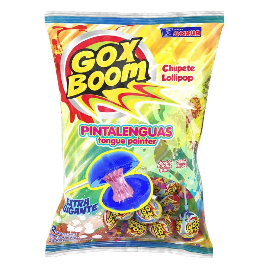 GOXUA Gox Boom Pintalenguas 25 g lollipop