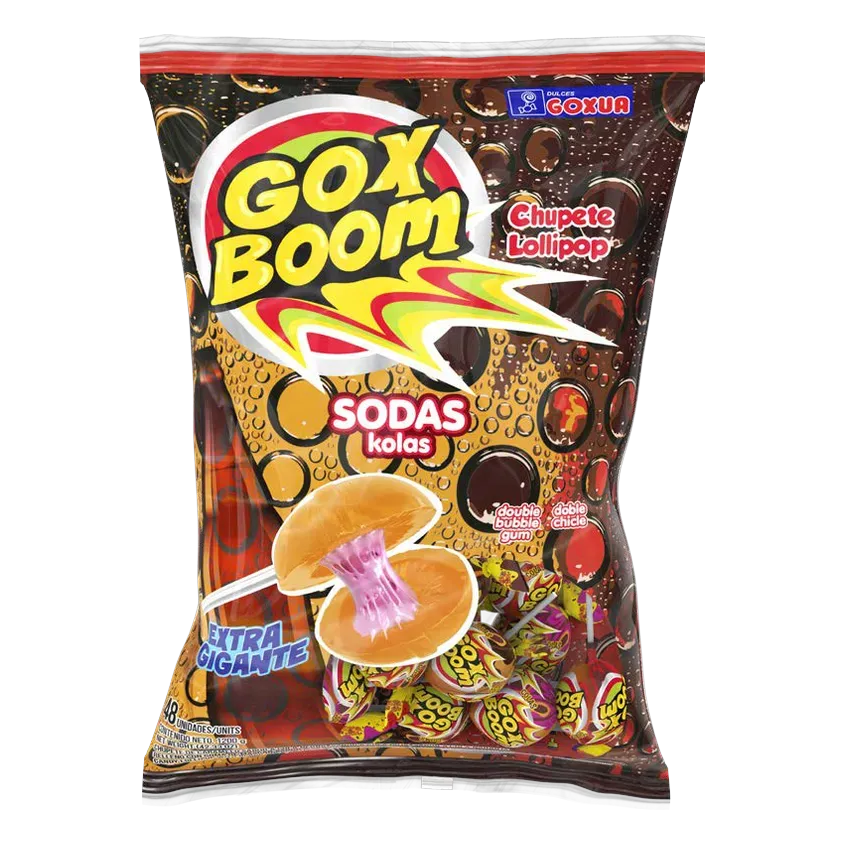 GOXUA Gox Boom Sodas 25 g lollipop