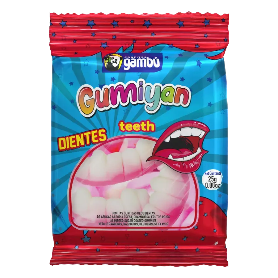 GAMBU Gumiyan Dientes 25 g gummies