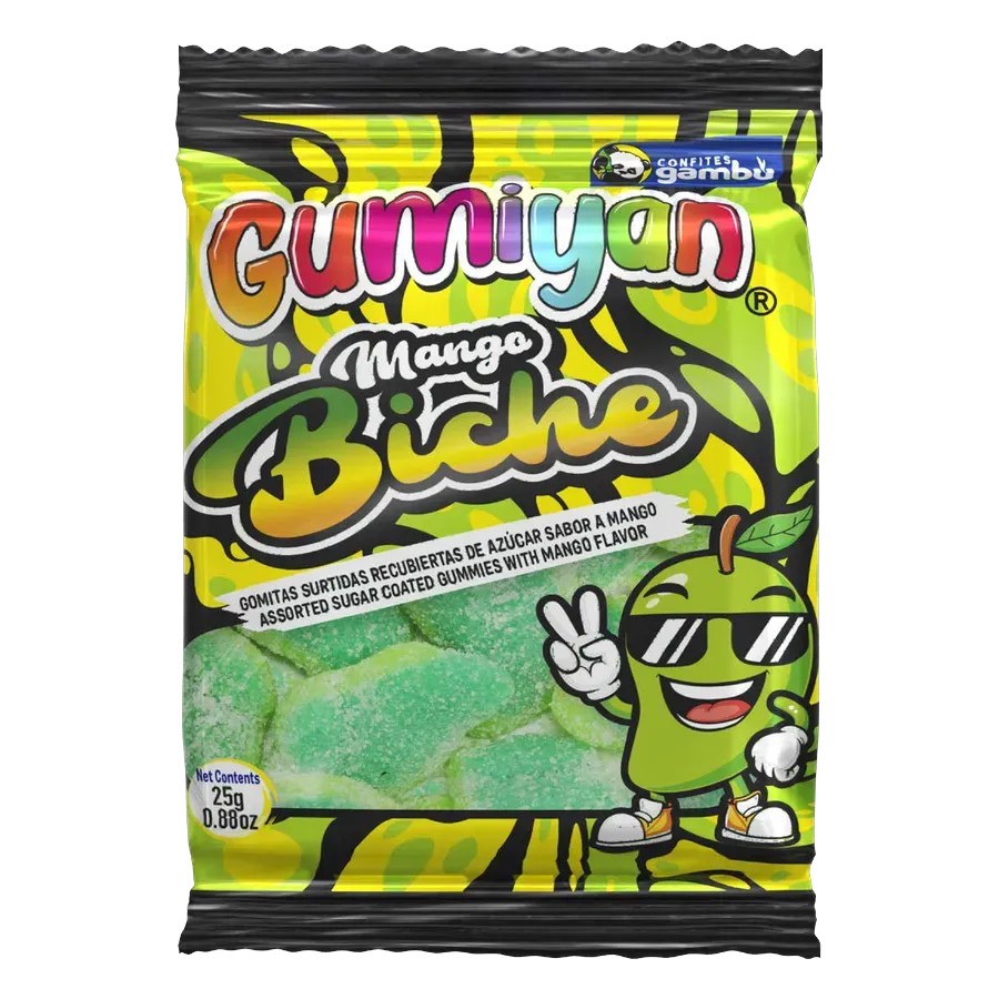 GAMBU Gumiyan Mango Biche 25 g gummies