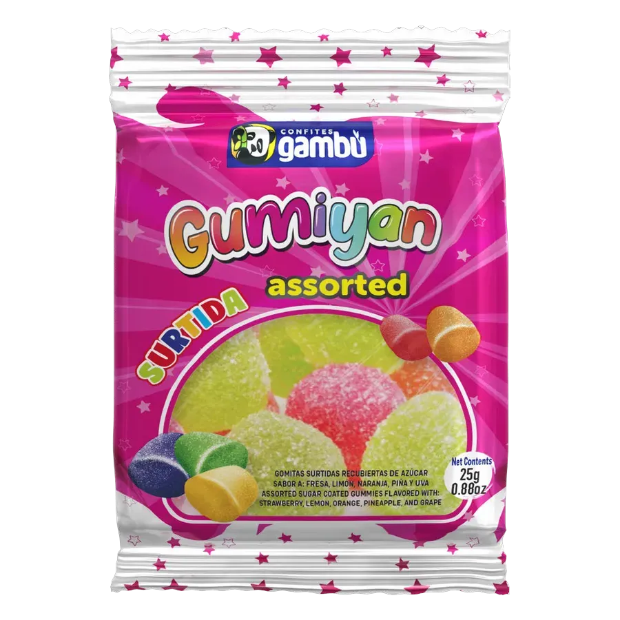 GAMBU Gumiyan Surtida 25 g gummies