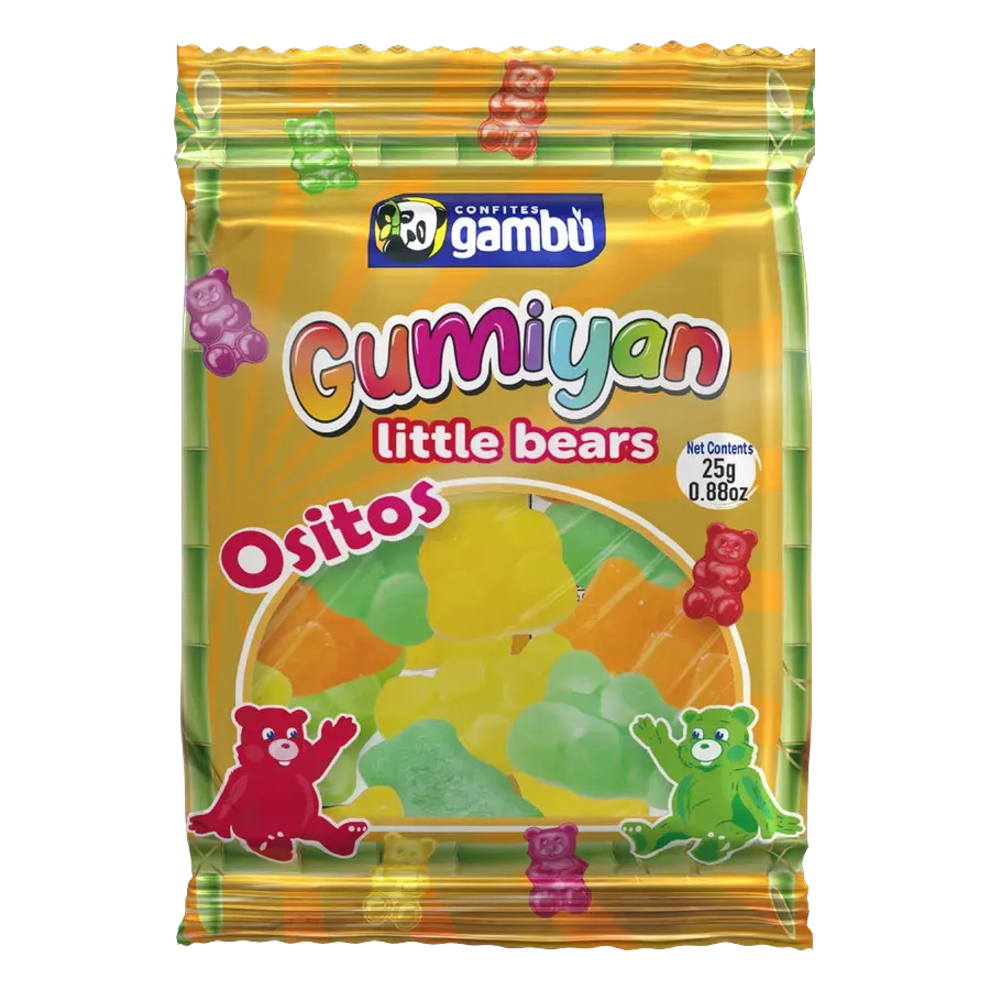 GAMBU Gumiyan Ositos 25 g gummies
