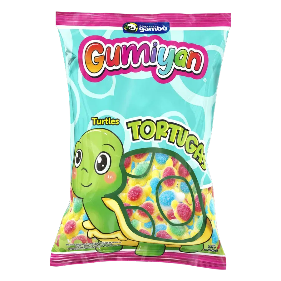 GAMBU Gumiyan Tortugas 500 g gummies