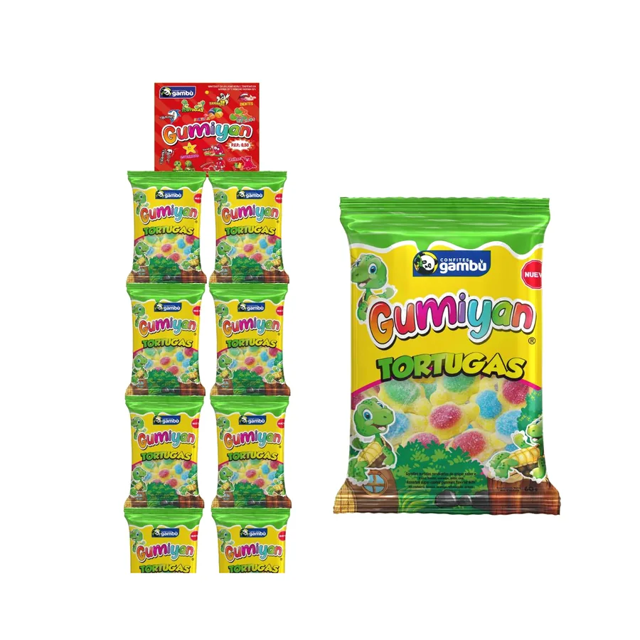 GAMBU Gumiyan Tortugas 60 g gummies