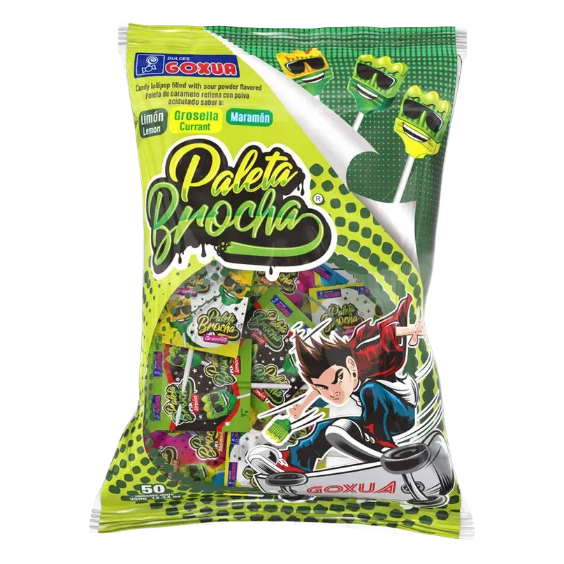 GOXUA Paleta Brocha lollipop