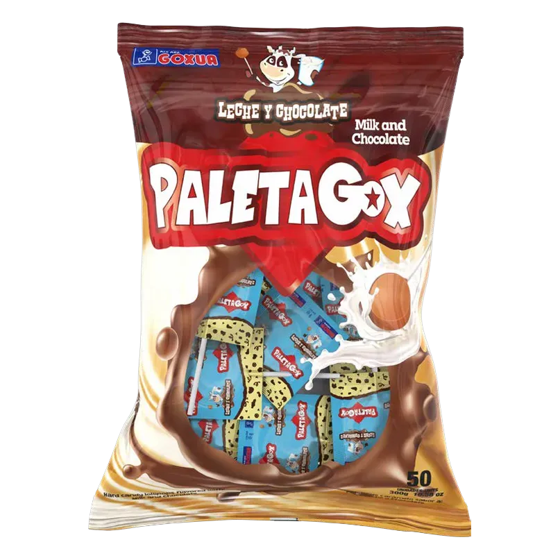 GOXUA PaletaGox Leche y Chocolate lollipop