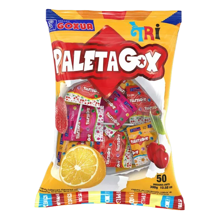 GOXUA PaletaGox Tri lollipop