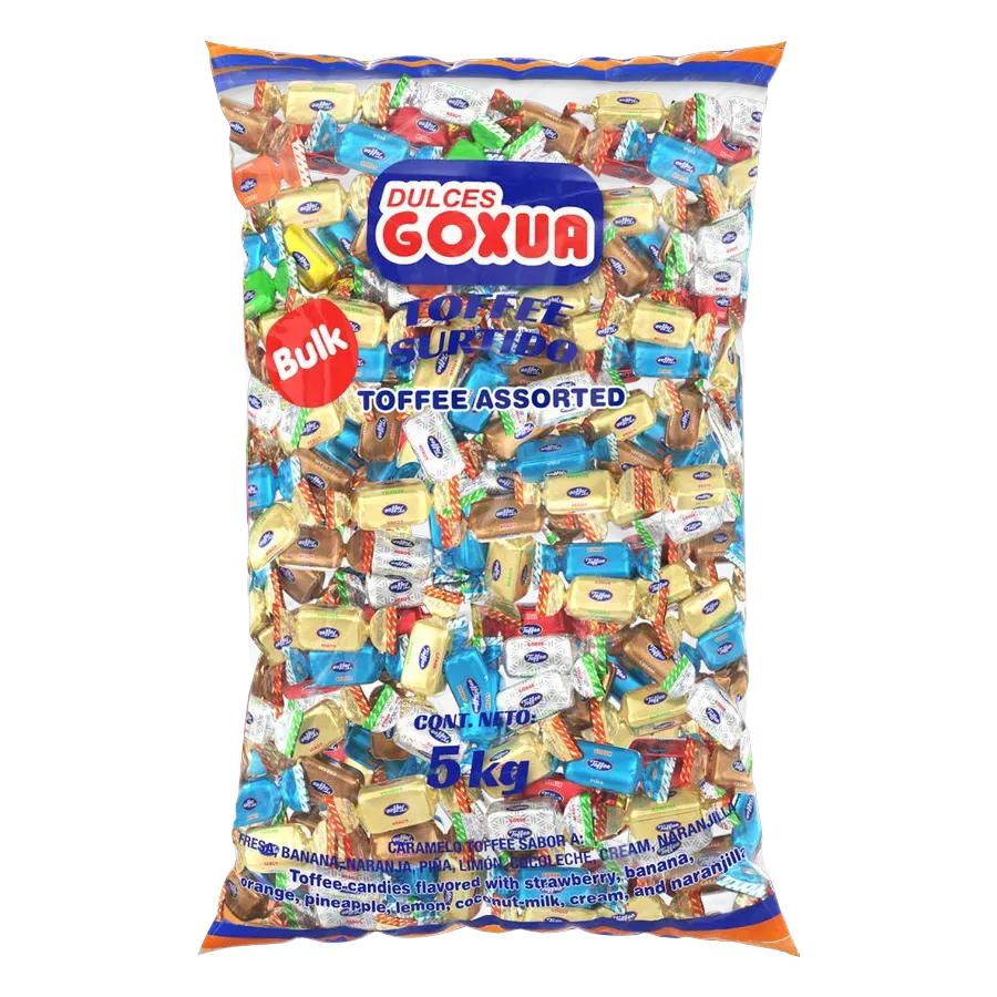 Toffee Surtido Bulk 5 kg — Assorted toffee, bulk — assorted flavours
